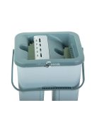 Lapos felmosó szett kétkamrás vödörrel