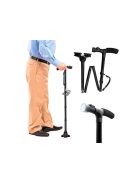 Összecsukható járóbot LED lámpával