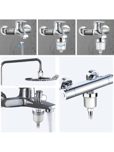 Zuhanyra szerelhető vízszűrő