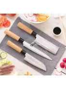 3 db-os japán kés készlet - hordozó tokkal