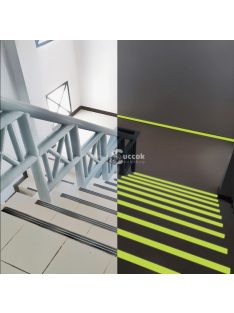 Csúszásgátló, világító ragasztószalag, 25 mm (Handy)