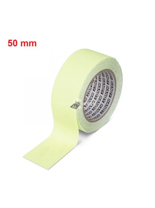 Csúszásgátló, világító ragasztószalag, 50 mm (Handy)