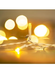   Távirányítós fényfüggöny - 100 db melegfehér LED-del (3 × 1 m)