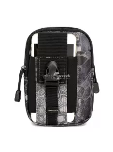 Katonai övtáska kígyó mintával