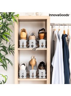   Állítható magasságú cipőtartó, 6 db-os szett (InnovaGoods)