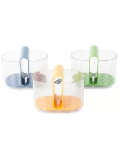 Kétrészes konyhai csepegtető, evőeszköz rendszerező