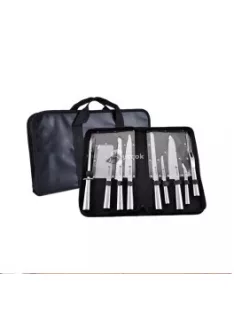 Késkészlet táskával