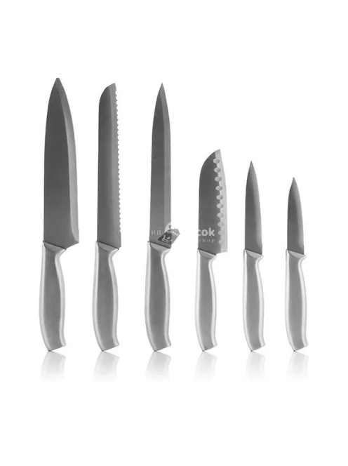 InnovaGoods késkészlet fa állvánnyal