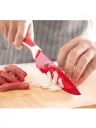 InnovaGoods 5 darabos kerámia bevonatú késkészlet hámozóval