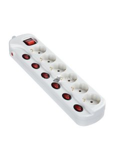   Somogyi Home Hálózati elosztó, kapcsolós (NVK 06K-3/WH/1,5)