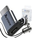 USB-C és MicroUSB (2.0) átalakító adapter - Izoxis