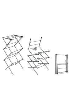   Összecsukható és kihúzható fém ruhaszárító (3 részes) -Innovagoods