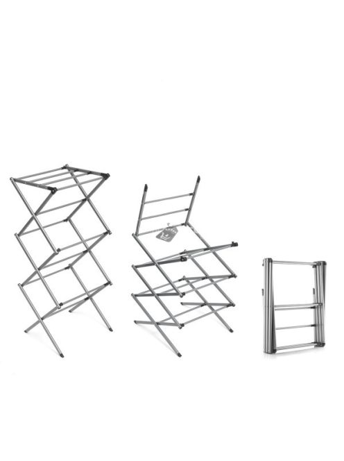 Összecsukható és kihúzható fém ruhaszárító (3 részes) -Innovagoods