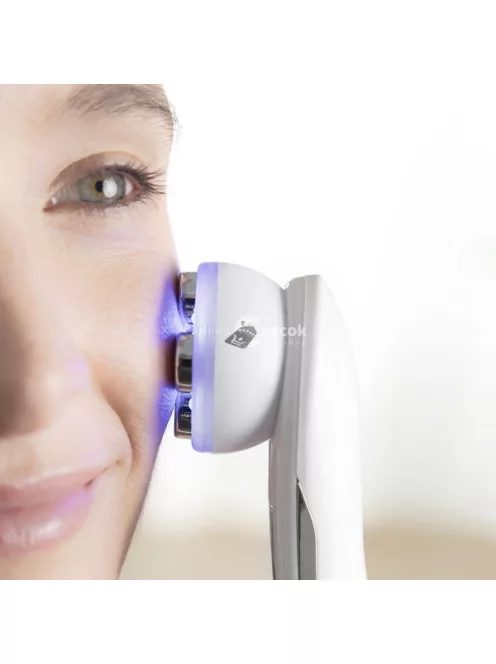Rádiófrekvenciás, fototerápiás, elektrostimulációs arcmasszírozó (InnovaGoods)
