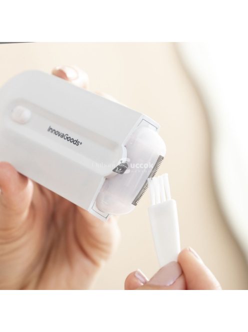 Újratölthető mini borotva LED fénnyel-Innovagoods