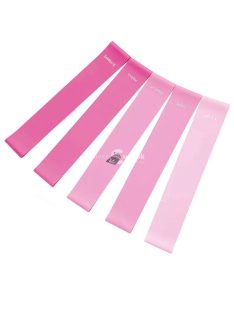 5 darabos rózsaszín gumiszalag