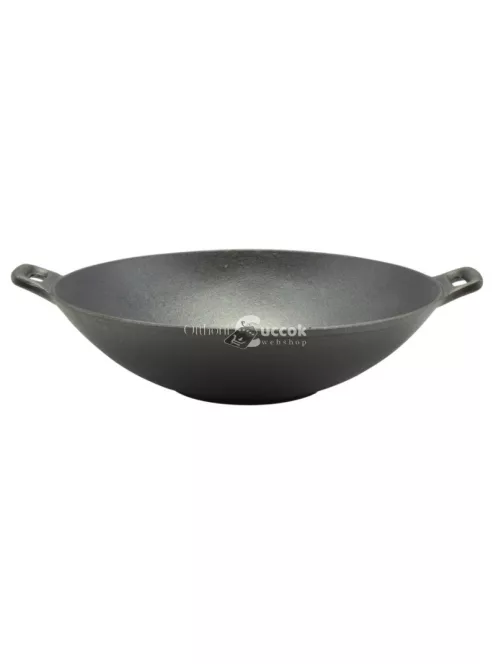 Öntöttvas wok 31 cm