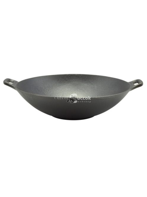 Öntöttvas wok 36 cm