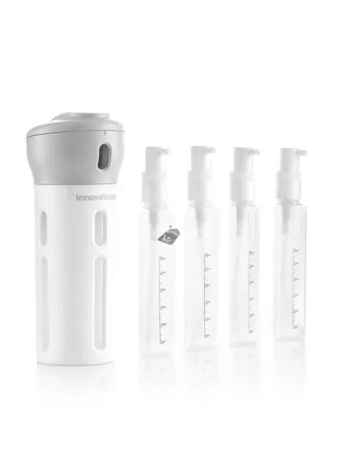 4 az 1-ben utazási folyadékadagoló (InnovaGoods)