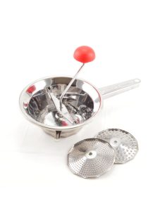 Hal- és paradicsompasszírozó 20 cm 3 betétes (Milly)