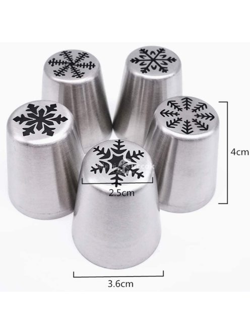 Karácsonyi desszert dekorációs készlet