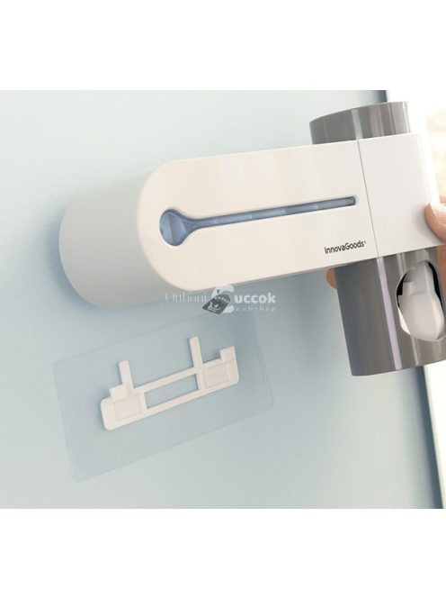 InnovaGoods UV fogkefe sterilizáló tartóval és fogkrém adagolóval