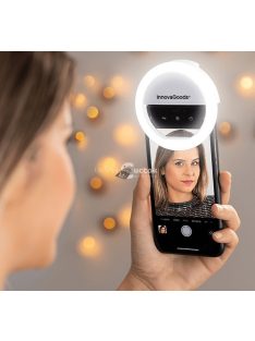 InnovaGoods LED selfie körfény telefonra, újratölthető
