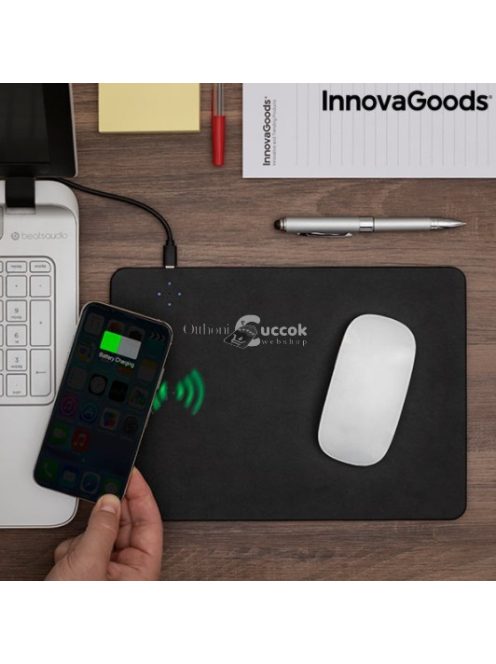 2 az 1-ben vezeték nélküli egérpad