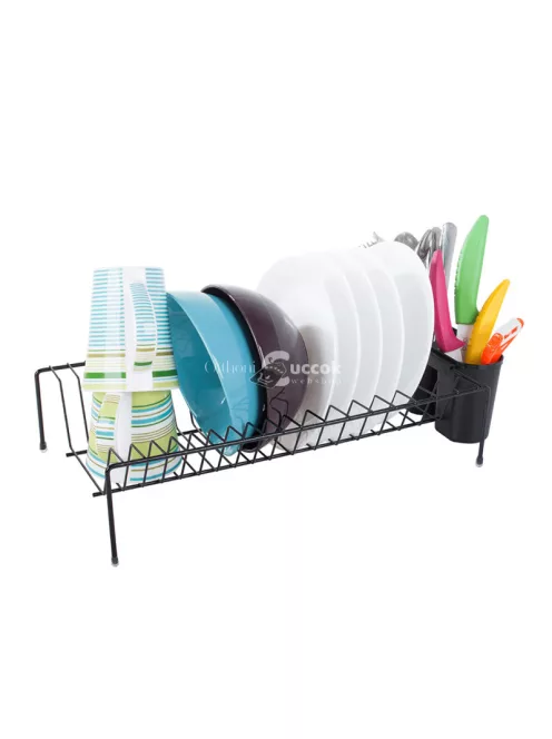 Fém edényszárító állvány, csepegtető