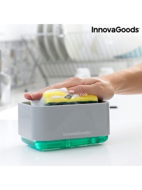 InnovaGoods 2in1 mosogatószer adagoló és szivacstartó