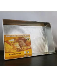 Szögletes alumínium forma sütéshez - 36 x 24 x 6 cm