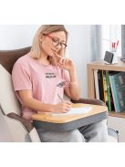 Hordozható laptop asztal tároló hellyel