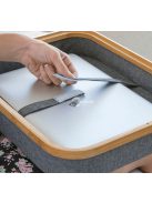 Hordozható laptop asztal tároló hellyel