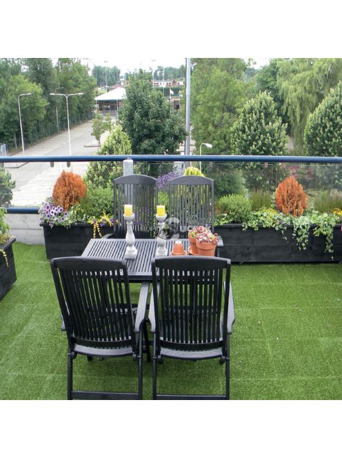 Műfű padlóburkolat - 30 x 30 cm - 11 db / csomag