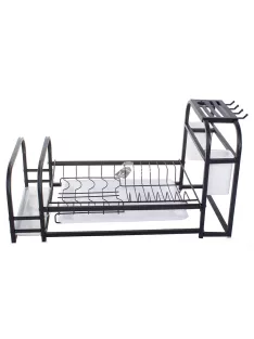 Edény csepegtető és szárító több rekesszel