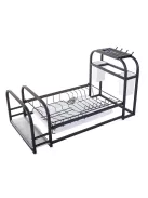 Edény csepegtető és szárító több rekesszel