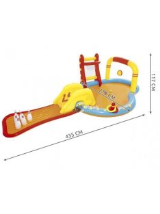 Tekés-csúszdás játszómedence