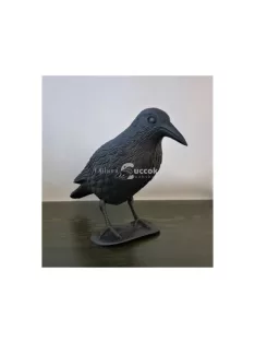 Madárriasztó holló műanyag