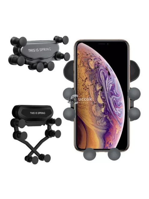 Autós telefontartó szellőzőrácsra