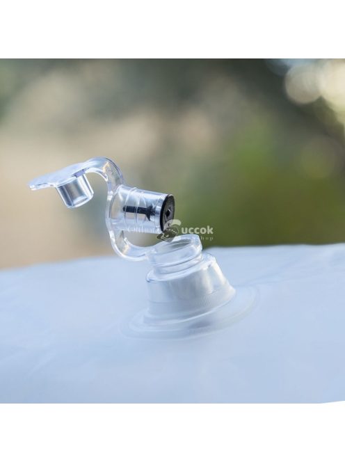 InnovaGoods - Felfújható puff LED-del és távirányítóval