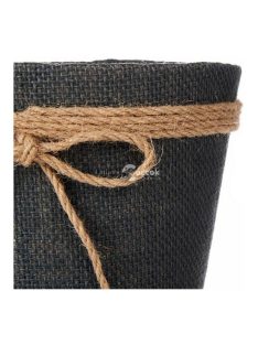 Kaspó - szövet, műanyag