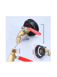 Tartály adapter IBC tartályra S60 × 6