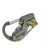 Karabiner kulcstartó