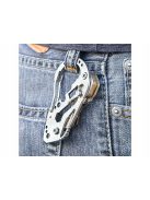 Karabiner kulcstartó