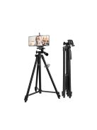 Bluetooth távirányítós tripod, 3 méretre állítható