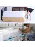 Matracemelő eszköz