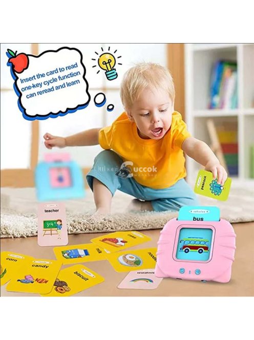 Angol nyelvoktató játék gyerekeknek (rózsaszín)