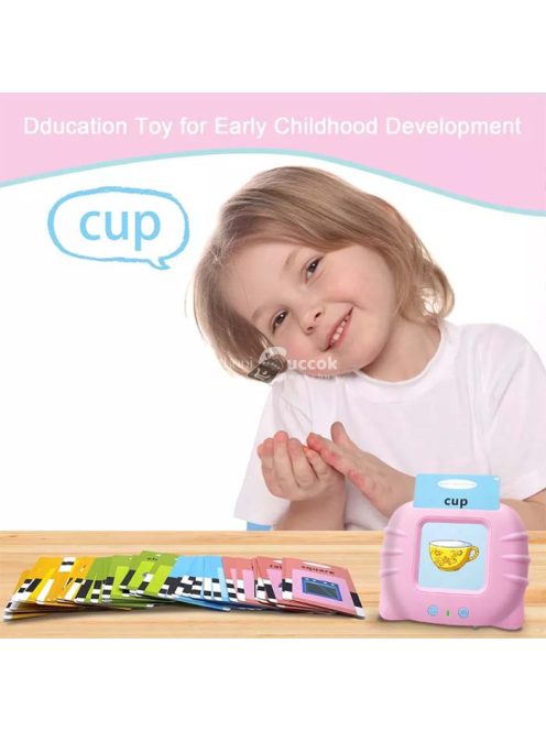 Angol nyelvoktató játék gyerekeknek (rózsaszín)