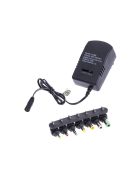 Univerzális szabályozható töltő több fejjel, 3V-12V