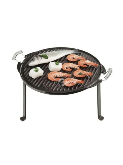 Kétoldalú grillsütő tálca, 32 cm